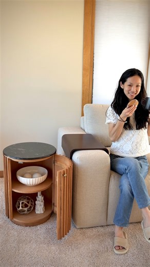 Erica Chan Stenvall on Instagram: "Styling my @hernest_official Olina 16” Solid Oak Side Table — SKU9060 has been such a joy 🤍 It’s the perfect blend of beauty and practicality. I love how easy it is to personalize while keeping everything organized. Thoughtfully designed by @hernest_official to make luxury living feel natural, warm, and effortlessly personal ✨ Shop through my link and enjoy 60% OFF during the WINTER FINAL SALE: https://www.lkt.ink/s/fTtU #HERNEST #WinterAtHernest #MyHernestHom