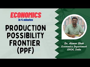 Production Possibility Frontier (PPF) and Marginal Rate of Transformation || Dr. Atman Shah || SXCA