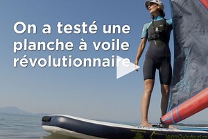 [VIDÉO] Faire de la planche à voile sans tomber à l’eau