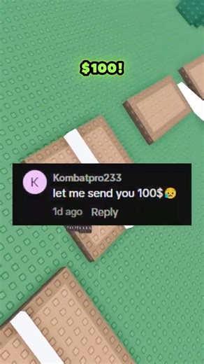 Stop Trying To Send Me Money😢💵 #roblox #sad #relatable #robloxrant #robloxshorts #rblx