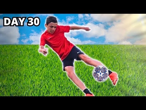 I Trained My Weak Foot For 30 Days!