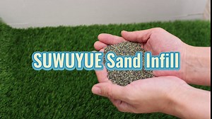 Artificial Turf Infill Sand 50LBs, Fake Grass Landscape Turf Synthetic Faux Grass Silica Free Sand Adds Weight and Helps Keep The Blades up