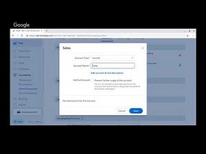 Wave Bookkeeping Tutorial pt 1/4: Setting Up Chart of Accounts