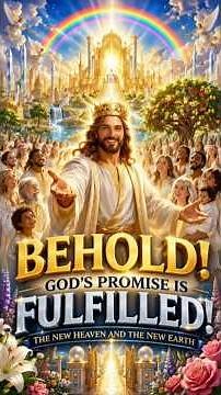 The New Heaven and New Earth Explained... God's Eternal Kingdom 🌍✨