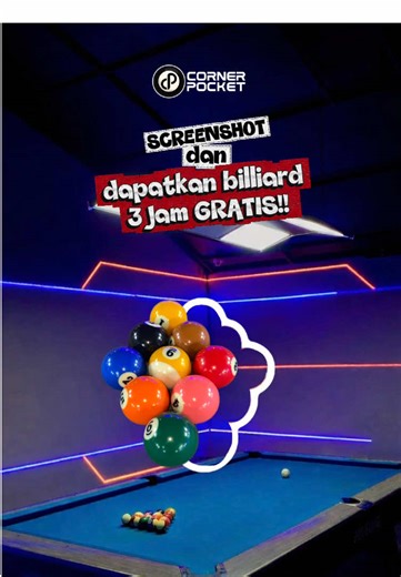 Kirim hasil ss kalian di comment! yang oas dalam garis mincor gratisin main bl 3 jam🚀 OPEN EVERYDAY ⏰ 11.00-02.00 🎱 12 Mr.Sung table, Smoking Area 📍 JI. Jati Raya E1, Banyumanik #billiard #billiardsemarang #semarang #cornerpocketbilliard #billiardasikkantongirit