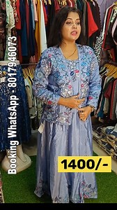 Turn heads with this stunning Indo Western gown featuring a chic shrug! Whether it's a festive event, a wedding function, or a special evening, this outfit blends traditional charm with modern glam effortlessly. #fashion #style #video #gown #modeindia | MODE India