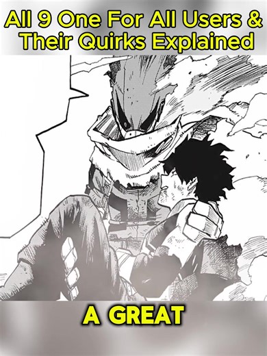 DEKU'S NEW GODLY POWER REVEALED All 9 One For All Users & Their Quirks Explained (My Hero Academia)_04 #Deku #OneForAll #MyHeroAcademia #OFAPowers #animeexplained