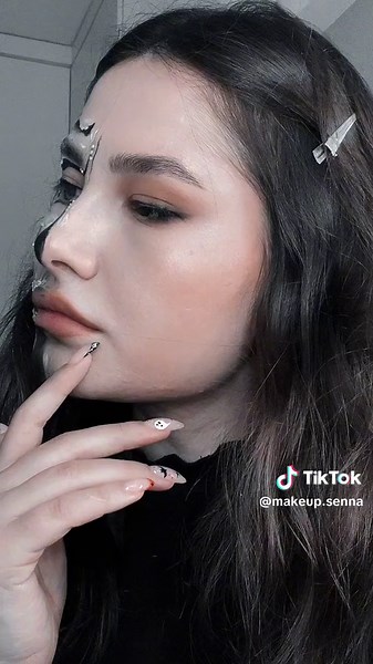 Creative Halloween Skull Makeup Transformation Tutorial