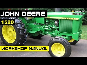 JOHN DEERE 1520 TRACTOR Workshop Service Repair Manual - English - PDF Download