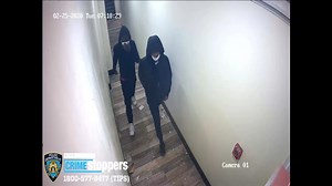 Dramatic robbery attempt caught on camera at Queens hotel