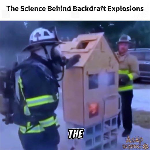 The Science Behind Backdraft Explosions #didyouknow #science #experiment