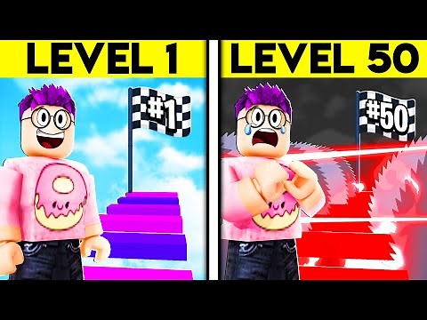 Can We Beat This OBBY That Gets HARDER The LONGER YOU PLAY IT?! (ROBLOX DIFFICULTY CHART OBBY!)