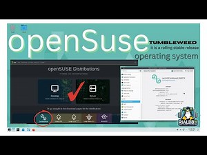 OS - OpenSUSE Tumbleweed July 2025 Always Up-to-Date! The Rolling Release Rock-Solid Linux!