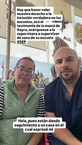 Hay que hacer valer nuestro derecho a la inclusión verdadera en las escuelas, acá el testimonio de la mamá de Dayra, acérquense a la supervisora o supervisor de zona de su escuela #SEP comparte tu experiencia con el #mividaenelespectro @conasamamx @ccinshae @sipinna_mx #autismo #inclusióneducativa #derechosnna #conasama | Dr. Antonio Rizzoli