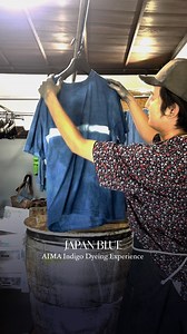 58 reactions | 【AIMA Indigo Dyeing Experience 】Would you like to try...