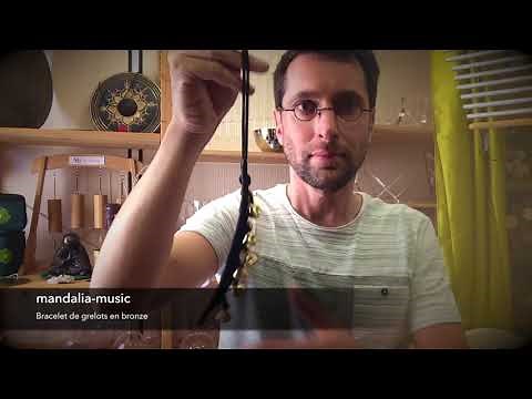 Bracelet de grelots en bronze (haute qualité)