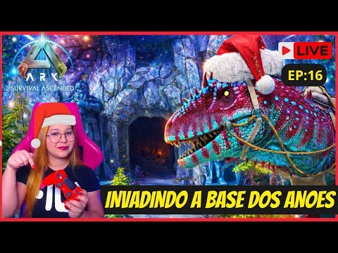 🔥ARK ASCENDED🔥Mapa - Lost Colony - Começo de Gameplay🏹🦖 !discord !servidor !pix