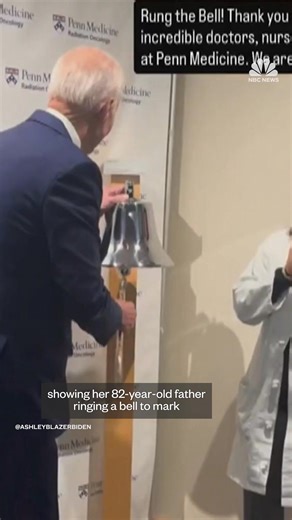 Former President Joe Biden, who was diagnosed with an aggressive form of prostate cancer in May, completed a course of radiation treatment Monday, his office said. | NBC News