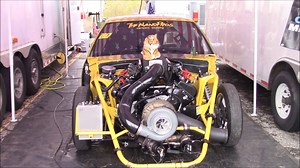 Couple clips of David Farlow's BAMF Turbo Mustang at Turkey Bash, WCF and with permission of Spoold Media I used a clip of him lining up with Black Sheep, which was an awesome race! Also was able to ask him a little about the car. Thanks again for telling me about it David! Check him out at IG: @unnaturallyaspirated Check out Spoold Media on YouTube for tons of great drag racing videos: https://www.youtube.com/user/spoold0385 | Drag Racing and Car Stuff