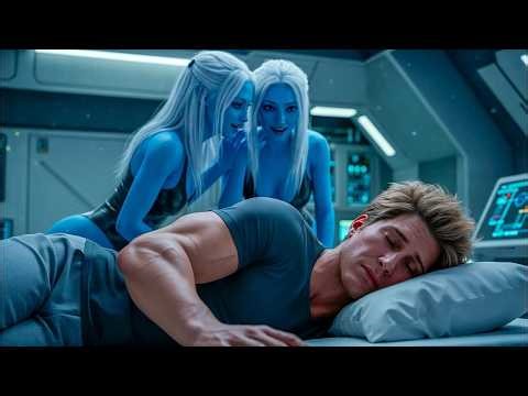 He Pretended to Sleep—The Alien Sisters’ Secret Reactions Left the Human Completely Red-Faced | HFY