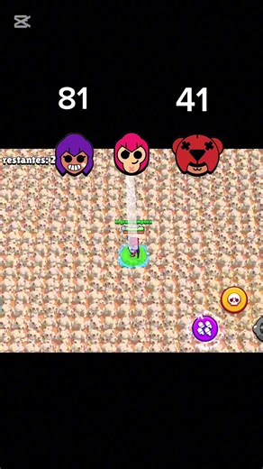 shelly vs nita vs colt #brawl #brawlstars #games #shorts