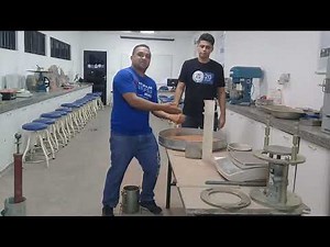 Execução do ensaio de compactação