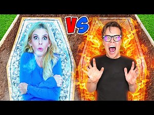 LAST TO LEAVE Hot VS Cold Coffin Wins $10,000!