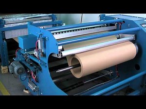 CORELESS ROLL UP - REWIND SYSTEM DEMO | Rosenthal Manufacturing