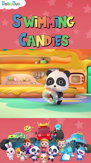 Swimming Candy Adventure with BabyBus: Nursery Rhyme Fun