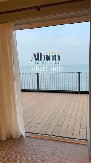 Step inside the Albert Suite 💫 One of The Albion’s most loved rooms - soft coastal tones, sweeping sea views and that unmistakable feeling of island calm 🌊 #TheAlbionHotel #AlbertSuite #IsleOfWightStay #CoastalLuxury #SeasideEscape #HotelGoals | The Albion Hotel