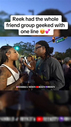 Reek G 🦅 | Once you make the friends laugh it’s green light 😭😍💕New video out on YouTube: Reekgtv #fyp #reekg #follow #streamerclips #explorepage... | Instagram