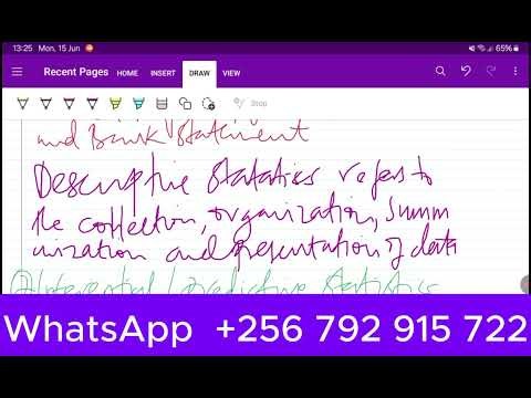 #003 BRANCHES OF STATISTICS