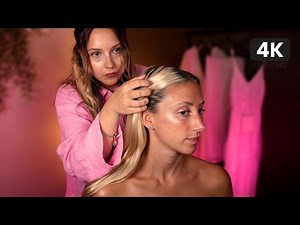 30 minutes of the most relaxing soft spoken ASMR hair ✨️ make up ✨️ clothing consultations | comp