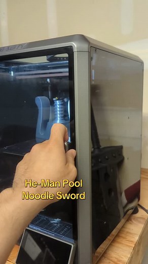412 reactions · 12 shares | He-Man Pool Noodle Sword #3dprinting #summer #pool #heman | Nikko.Industries | Facebook