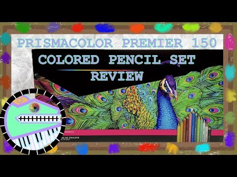PRISMACOLOR PREMIER 150 Count Colored Pencil Set: Unboxing & Review