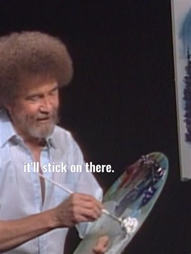 Bob Ross Highlight Techniques in Tree Painting
