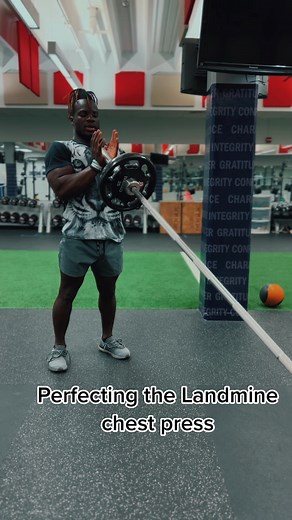 Perfecting the Landmine Chest Press Exercise