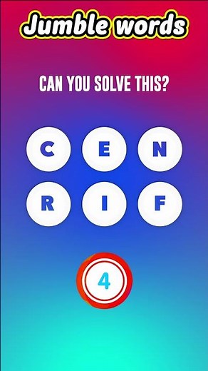 Daily Jumble Word Quiz 🔥 | Can You Unscramble This?