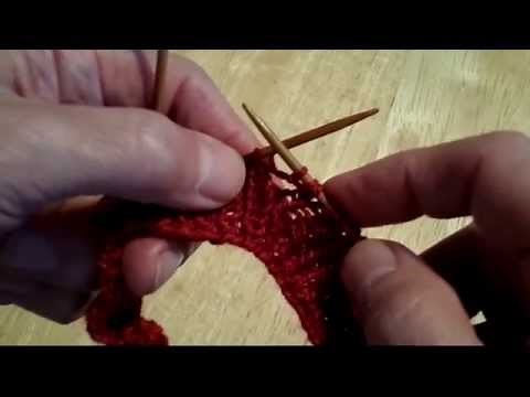 Increase Stitches in Pairs on a 1 x 1 ribbing