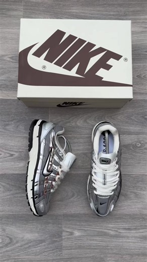 Nike P6000 Metallic Silver Sneakers - Size 37-45