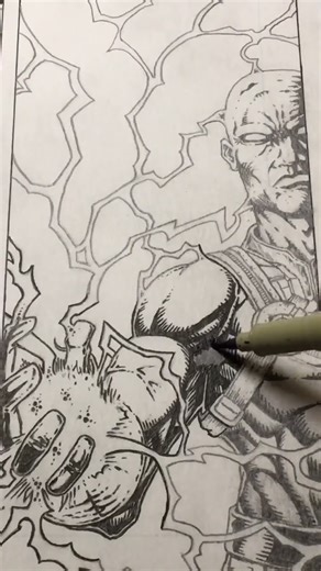 My Version of the MCU Electro! #drawing #sketch