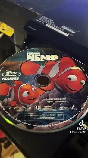Opening To Finding Nemo Blu-ray 2019