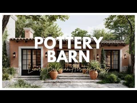 Luxury Bohemian Heritage Homes Inspired by Pottery Barn Emotional Warmth and Global Layers