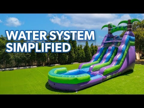 3 Steps To Setup Your Water System on Inflatable Slides