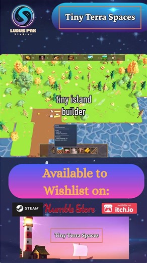 Tiny Terra Spaces -i made a tiny island builder… | Ludus Pax Studios