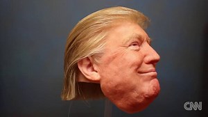 Landon Meier makes uncanny masks for a living. His Donald Trump mask is one of the most popular requests. Would you buy it for $4,500? http://on.hln.tv/61878E8vh | HLN