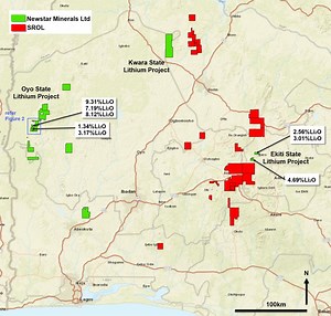 Thor Explorations Announces Formation of Nigeria Focused Lithium Subsidiary with Acquisition of over 600km2 of Prospective Lithium Pegmatite Exploration Tenure