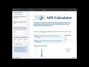 APS Calculator - Tutorial