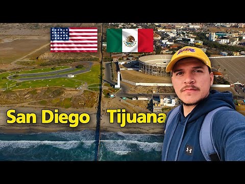 This is the busiest border in the world | Tijuana Mexico, San Diego USA 🤯
