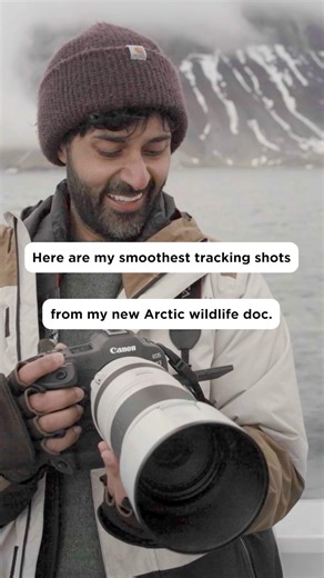 smoothest wildlife tracking shots 🤯